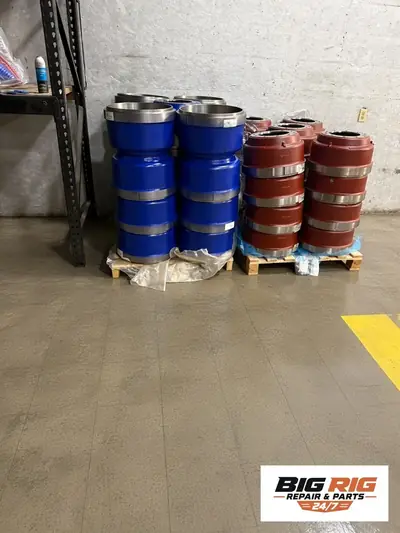 Heavy-duty brake drums at Big Rig Repair & Parts, Clear Brook VA
